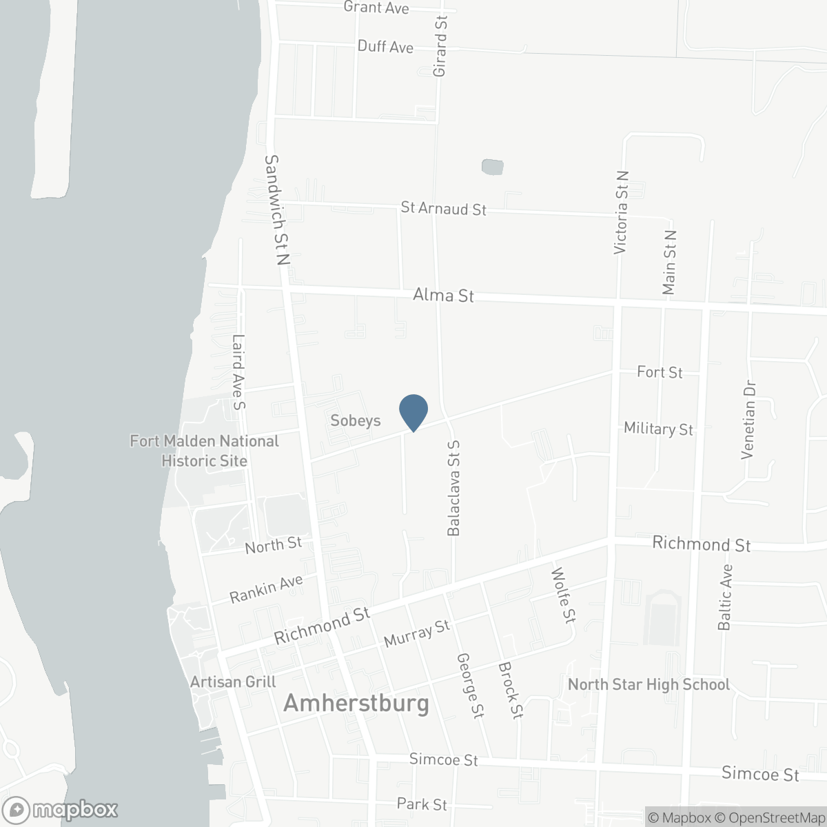 170 FORT, Amherstburg, Ontario N9V 1B8